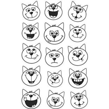 Z-Design 56092 Emoticon Katze Sticker