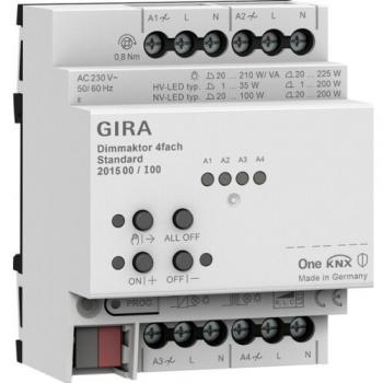 Dimmer 4-f. KNX Gira 201500