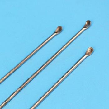 Stainless Steel Micro Lab Spoon and Spatula 3-Piece Set