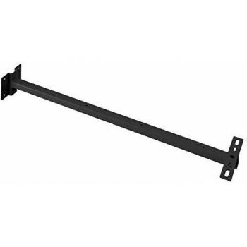 SLV 234350 Wandarm für Außenbeleuchtung und MILOX Strahler schwarz, 80 cm lang