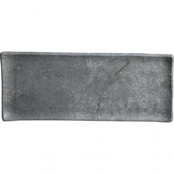Vassoio Clawson con bordo grigio GN 1.5/4 39.7x16.2x2 cm confezione 3 pz
