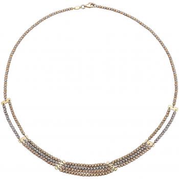 Diemer Gold-Damen Halskette „Sonnenstrahl“