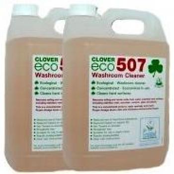 Clover ECO 507 Washroom Cleaner, 5 Litre (Pack of 2)