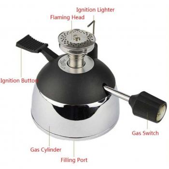 Portable Butane Gas Burner for Siphon Coffee