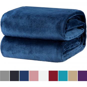 Bedsure Fluffy Sofa Throw Blanket