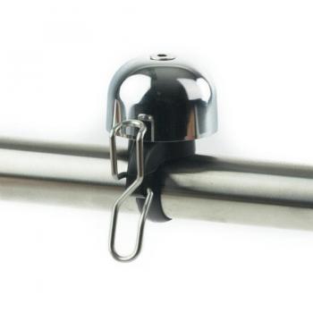Widek Cloche pour bicyclette mini-trombone chrome 35 mm