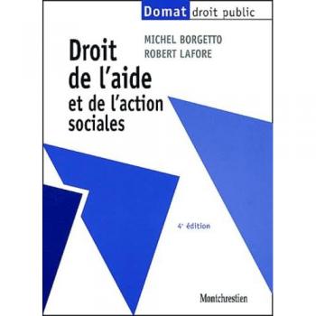 Droit de l'aide et l'action sociale, 4e édition