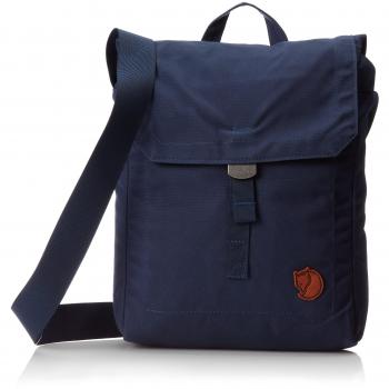 FJÄLLRÄVEN Folded Backpack – Navy, 30×25×7 cm