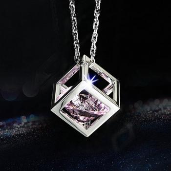 Car Pendant Crystal Cube Ornament