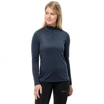 Jack Wolfskin Sky Thermal Damen Funktionsunterhemd, mitternachtsblau