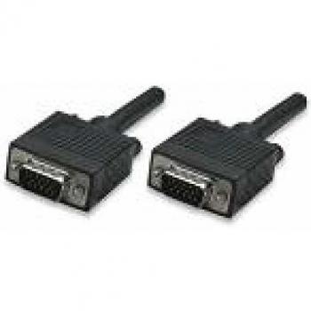 CABLE VGA 15 METROS D-SUB MACHO MANHATTAN