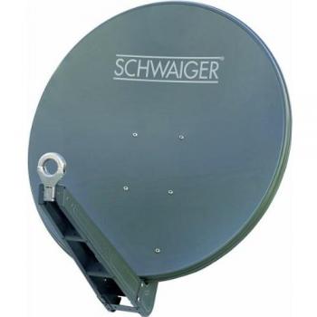 Schwaiger 85 cm Offset Parabolantenne, anthrazit