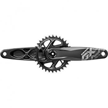 SRAM GX 165 mm Kurbelgarnitur – 32T, DM Boost, schwarz, ohne Innenlager