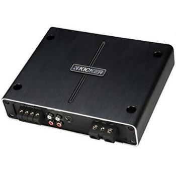 KICKER 42IQ5002 DSP‑Verstärker, 2‑Kanäle, 250 W, Schwarz