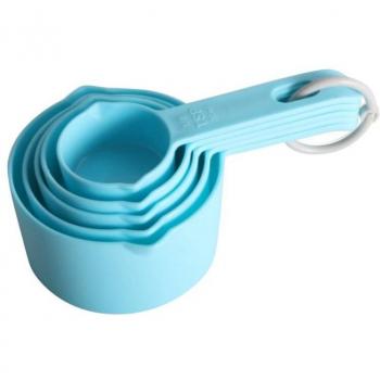 Kit Doseurs Couleurs Vives – 5 Tasses à Cuillère
