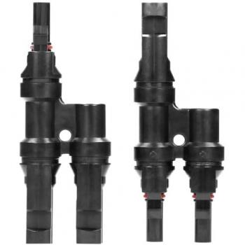 2‑Kanal MC4 Solarstecker, Typ T, Orno