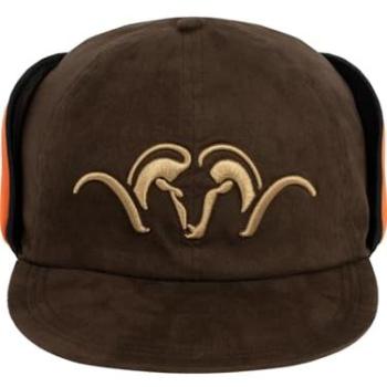 Casquette Blaser en Suède Orange de Chasse