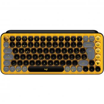 Logitech POP Keys clavier tactile Brown QWERTZ Swiss Bluetooth 5.1