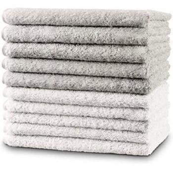 Tissu de bain Twinzen 10 éponge mains couleur neutre