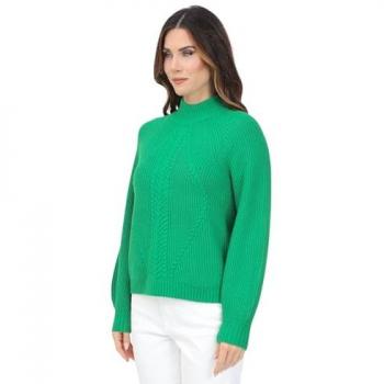 ONLY Rollkragenpullover Katia in der Farbe Green Bee