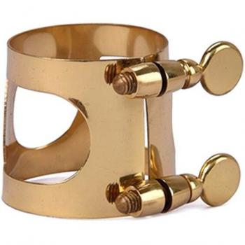 Soprano Saxophone Mouthpiece Ligature with Double Screws