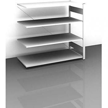 Scaffale ausiliare a innesto grigio chiaro altezza Hofe