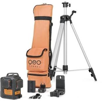Geo Fennel Akku-Laser-Multi-Set FLG 6X-Green mit Stativ