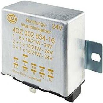 HELLA 4DZ 002 834-162 Intermittenza di lampeggio, 24V, 11 poli