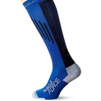 Odlo Muscle Force Light Socken in Sodalit Blau‑Schwarz, XL (36–38)