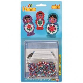 Kit créatif perles Matriochka Hama