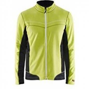 Blakläder M‑Jacke aus Mikrofleece, Limette / Schwarz – 499710104399M (1 Stück)