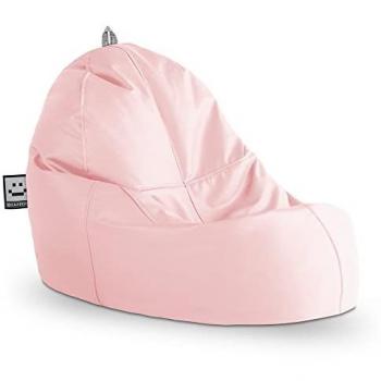 Puff Lounge Polipiel Rosa Happers