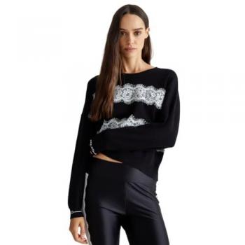 Liu Jo Sportpullover Damen Schwarz Regular Fit Größe S TF4220