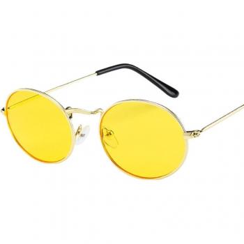 Women/Men Anti-UV Vintage Retro Oval Sunglasses