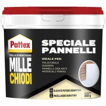 PATTEX Millechiudi Extra pannelli 850 g – 1 confezione