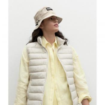 Chaleco de mujer Ecoalf acolchado con cremallera