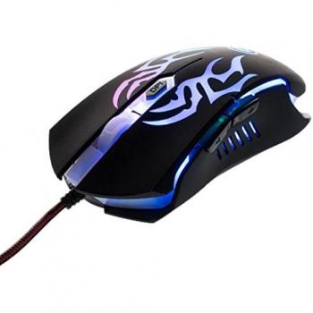 Mouse nero per gaming Scorpion di Itek, con 7 tasti programmabili