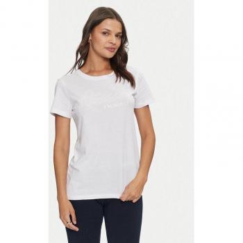 Armani Exchange T-Shirt für Damen, 6DYT15 YJ3RZ 1000, Weiß, Regular Fit
