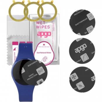 3x Apgo Vetro Ibrido MATTE per MyKronoz ZeCircle