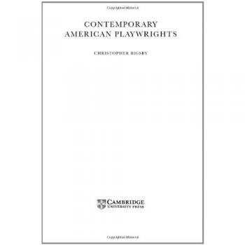 Ingles otros  contemporary american playwrights hb  cambridge