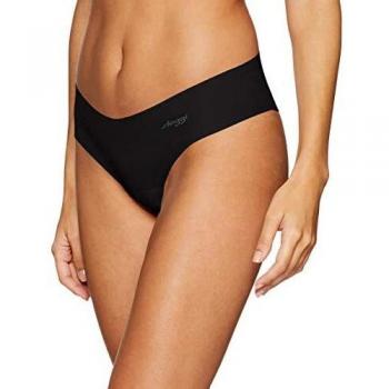 Sloggi Zero Cotton Hipstring, Damen, Schwarz