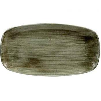 Churchill Antique Rectangular Plate Green
