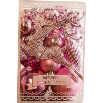 30Pcs Decorative Christmas Hanging Balls in Various Shapes