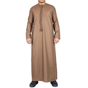 Men's Bronze Tassel Thobe, Size 56S