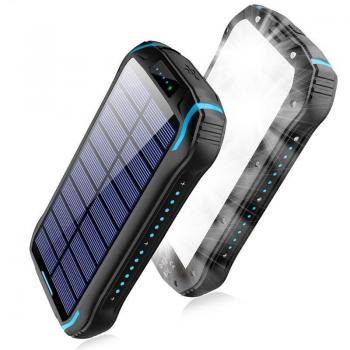 Solar Camping Lamp with Emergency Charger