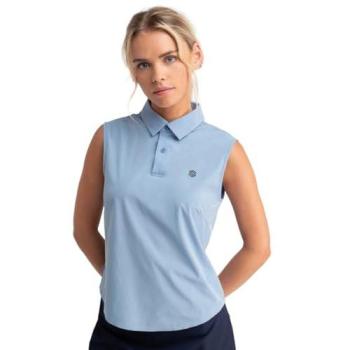 Polo golf mujer Llorea en color azul
