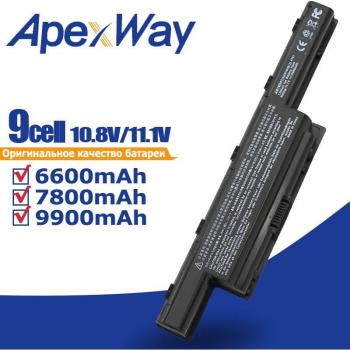 ApexWay 9 Cells 9900mAh Laptop Battery for Acer Aspire 7551G