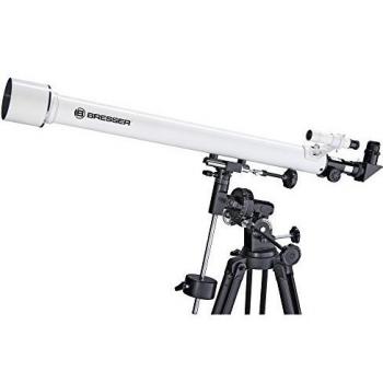 Bresser Classic 60/900 Refractor EQ Telescope with Phone Adapter and Eyepieces