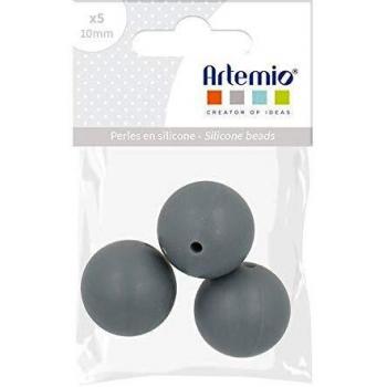 Perles rondes en silicone
