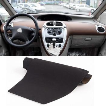 Tapete Isolante con Protección Solar para Panel de Instrumentos Citroën Xsara Picasso N68 1999-2012 (Left Hand Drive Preto)